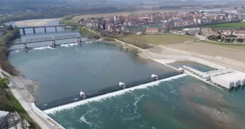 Seconda centrale sul Po: è una competizione a tre